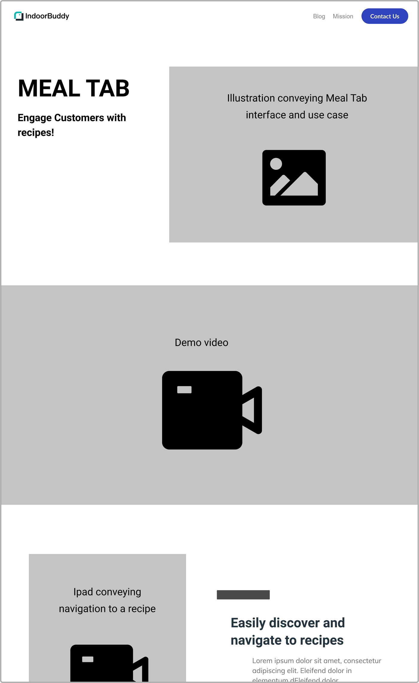 From Wireframe to a Built Site: visual 1